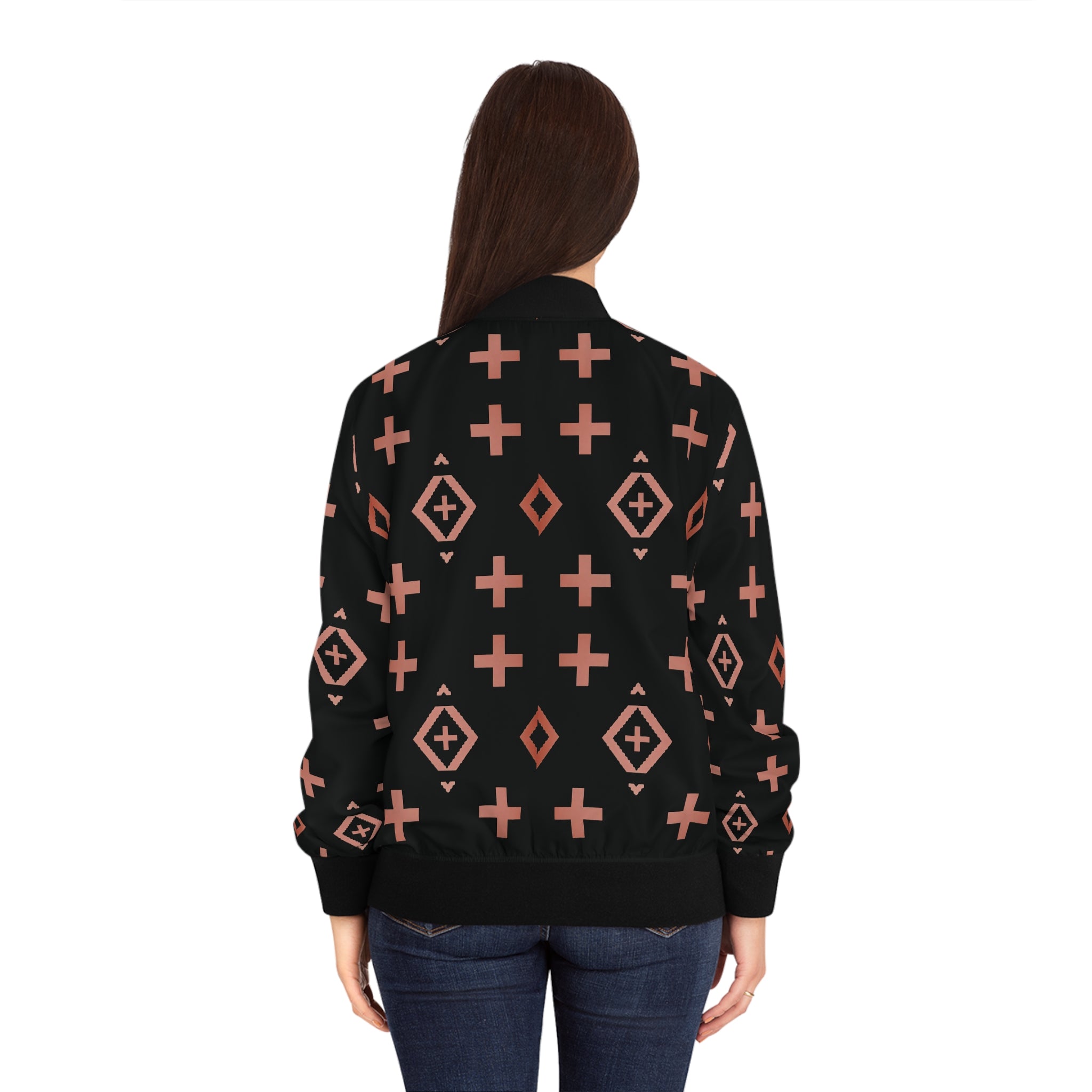 Desert Crosses Bomber Jacket