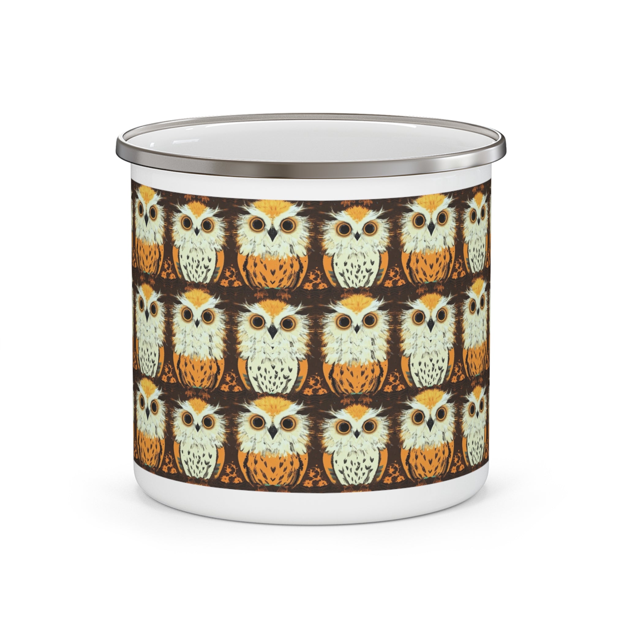 Golden Owl Camping Mug — 'Mountain God'