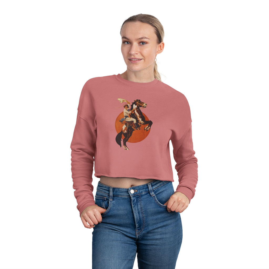 Ride ‘Em High Cropped Sweatshirt