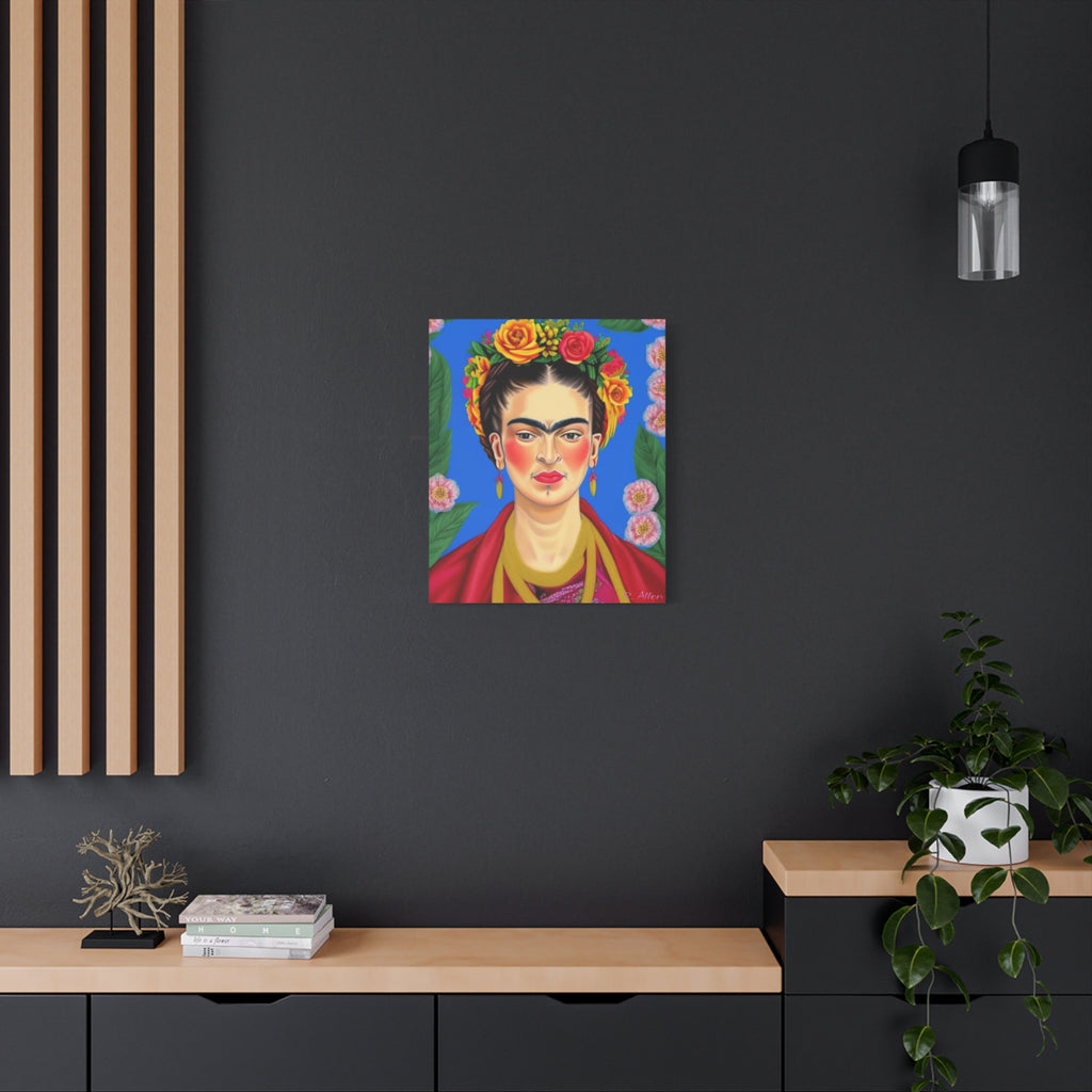 Flower Crown Frida- Original Print
