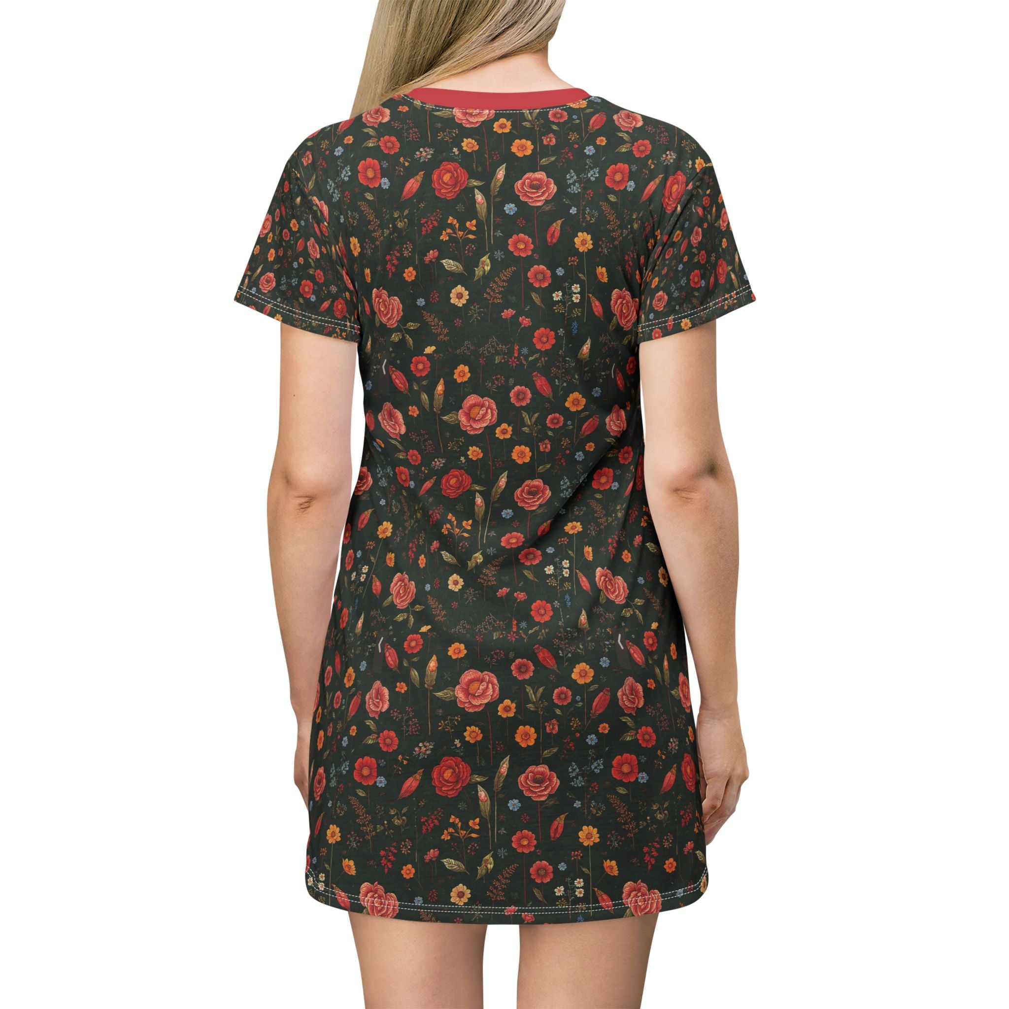 Spring Garden T-Shirt Dress