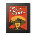 Lost Trail Framed Vintage Print