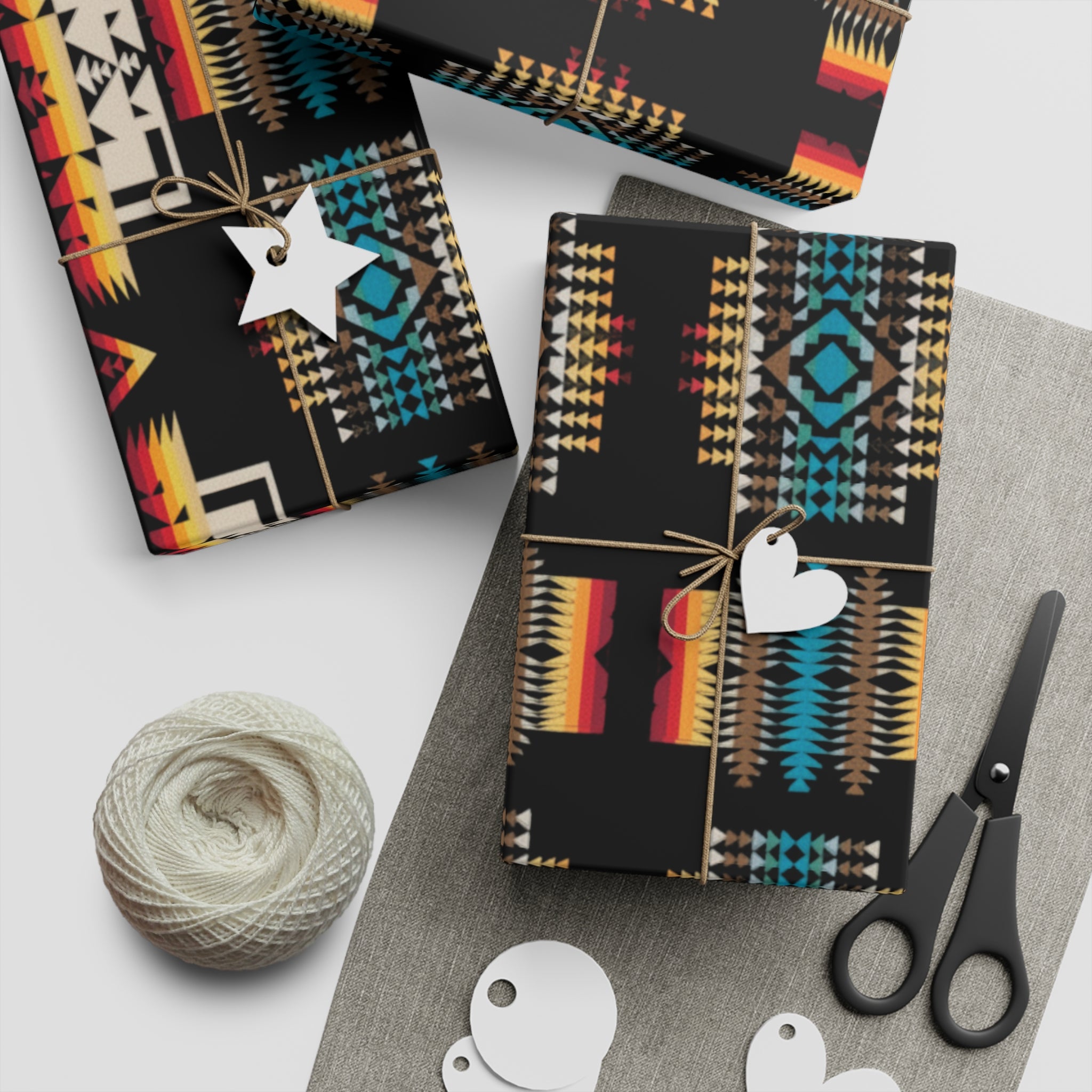 Southwest Blanket Gift Wrap Paper Sheet