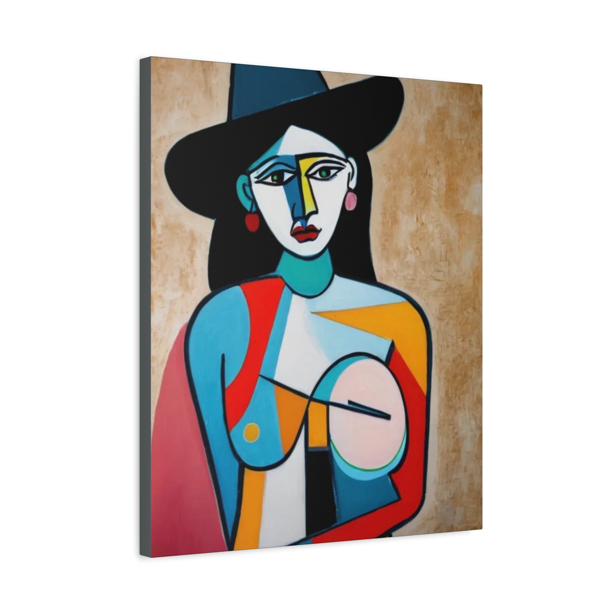Naked Cowgirl Portrait — Original Print