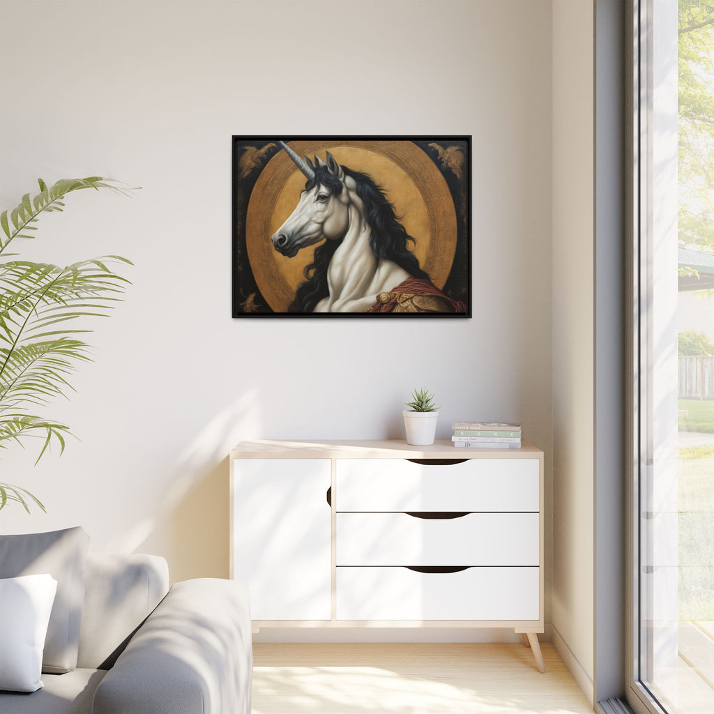 I am the Unicorn Portrait - Original Print