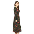 Spring Garden Long Sleeve Dress