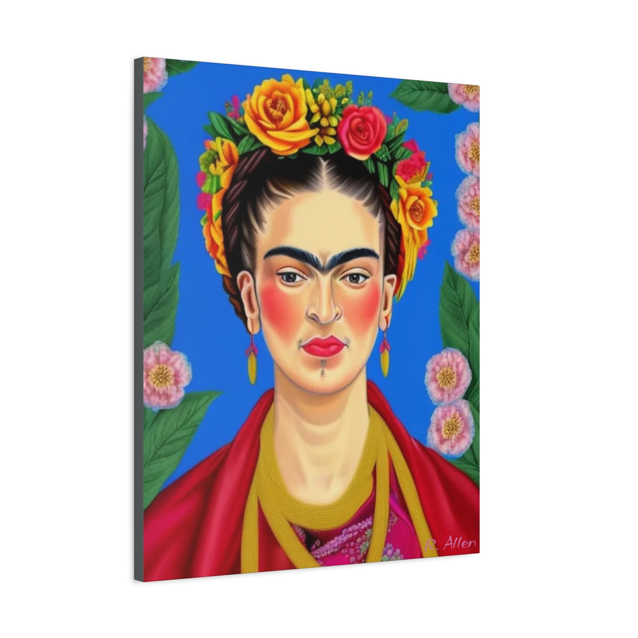 Flower Crown Frida- Original Print