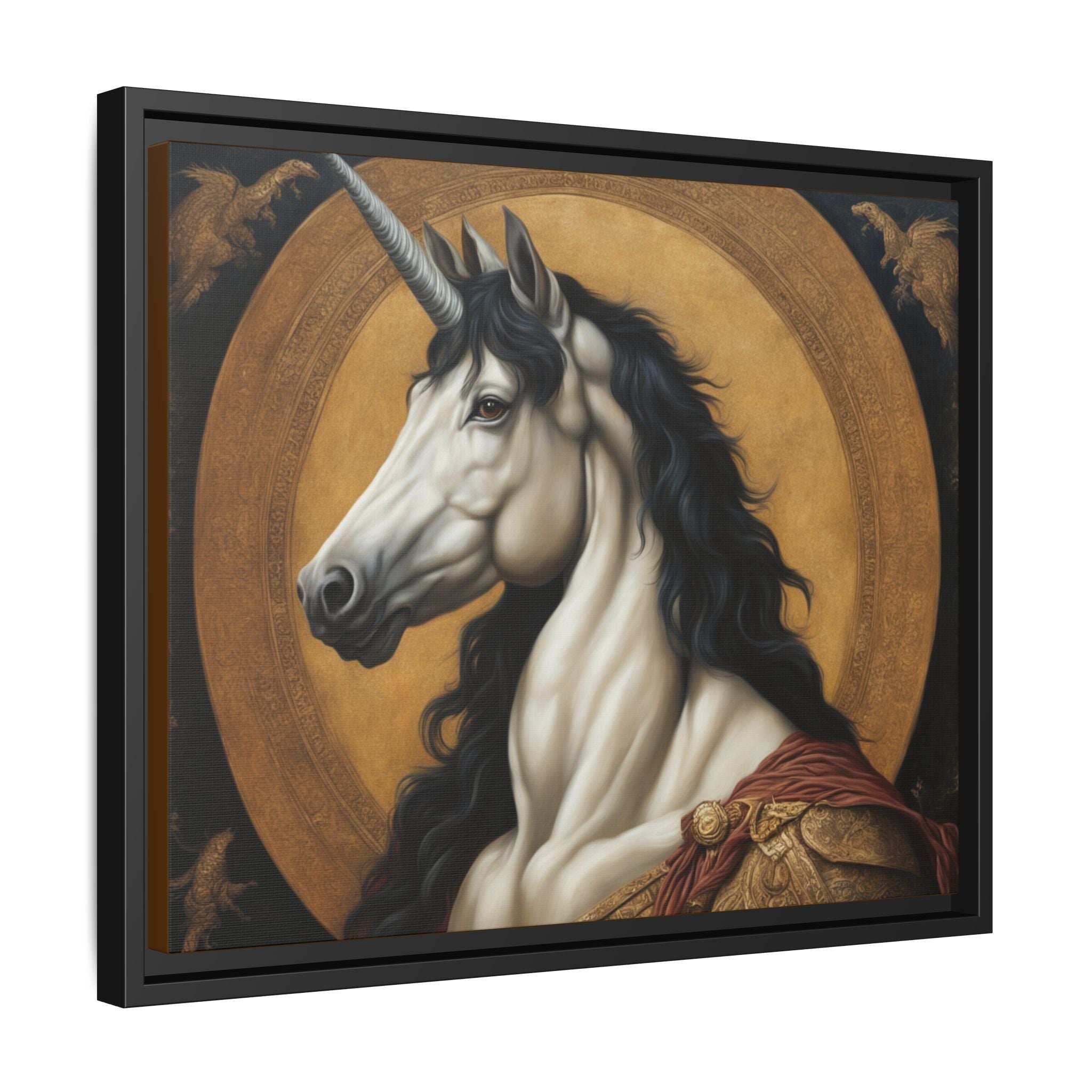 I am the Unicorn Portrait - Original Print
