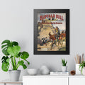 Buffalo Bill Framed Vintage Print