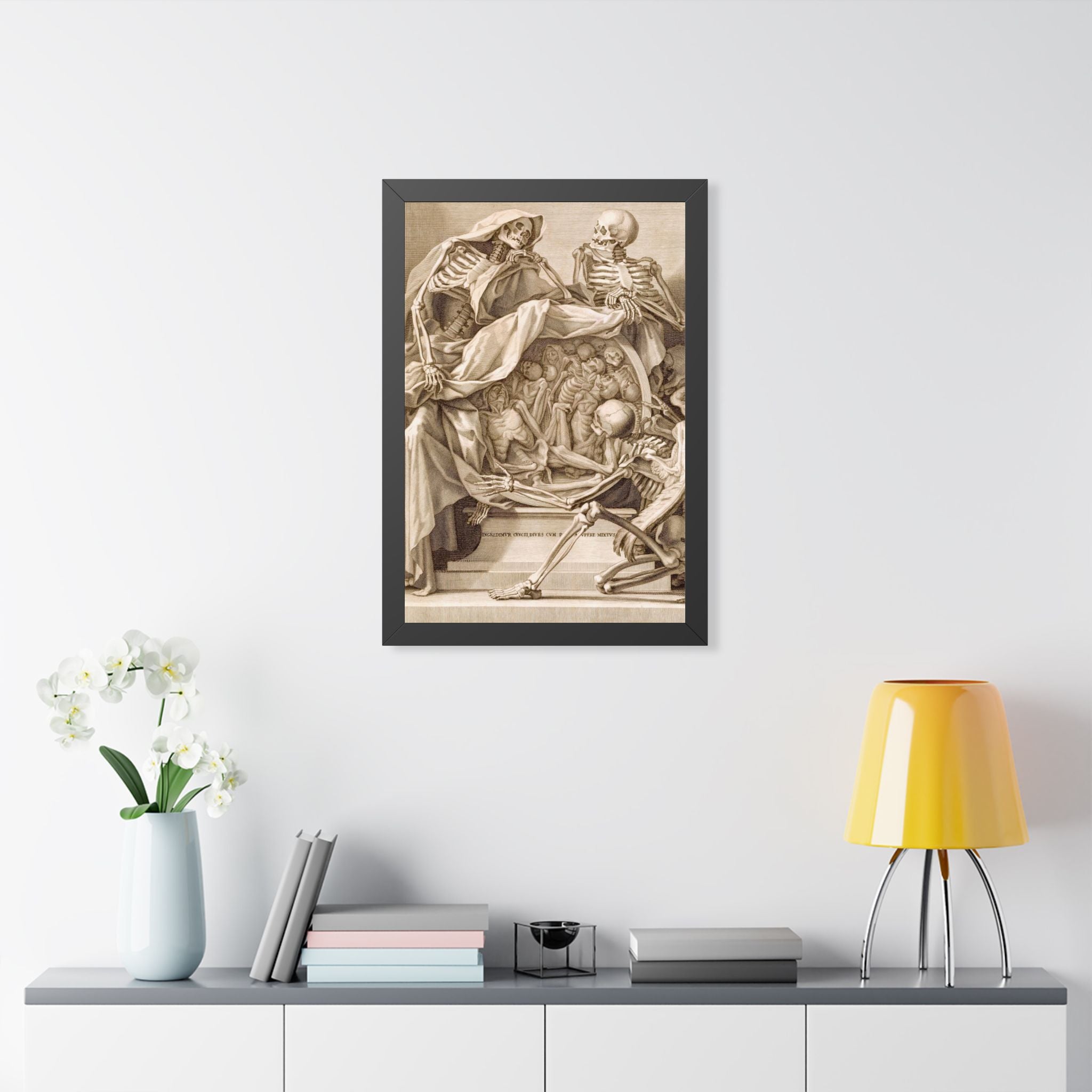 Dead Convrsation Framed Print