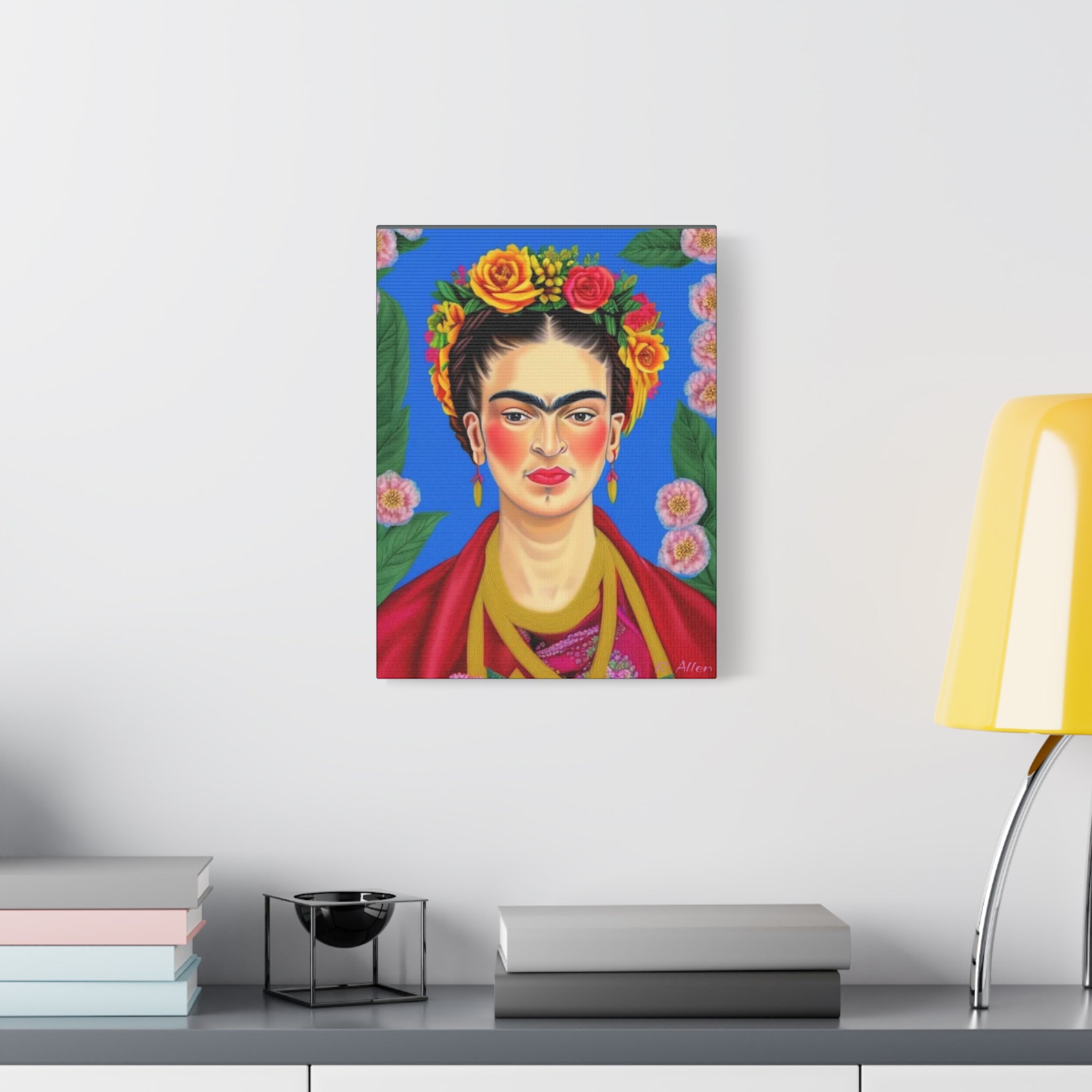 Flower Crown Frida- Original Print