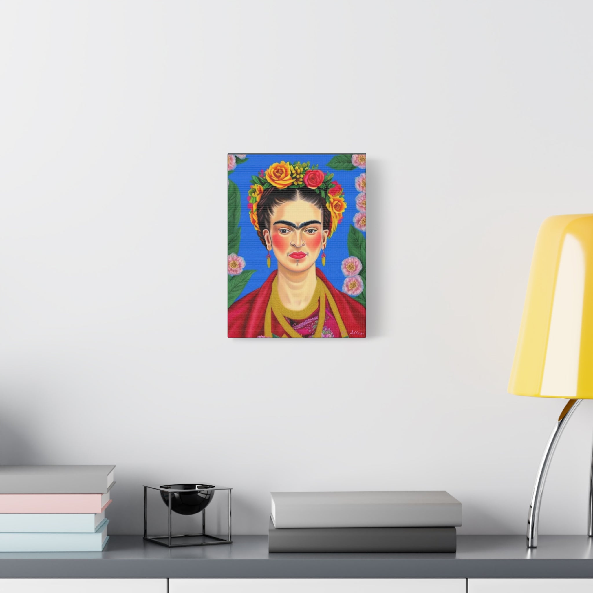 Flower Crown Frida- Original Print