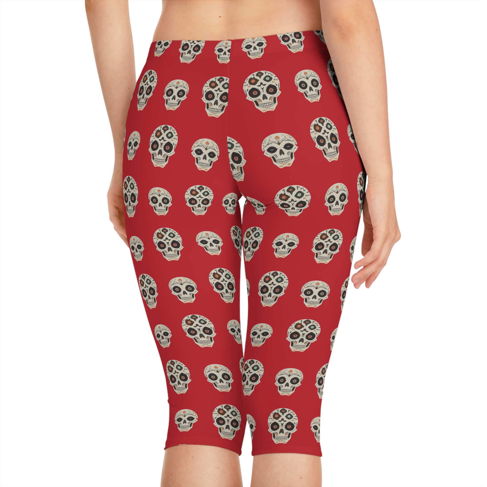 Candy Skull Capris