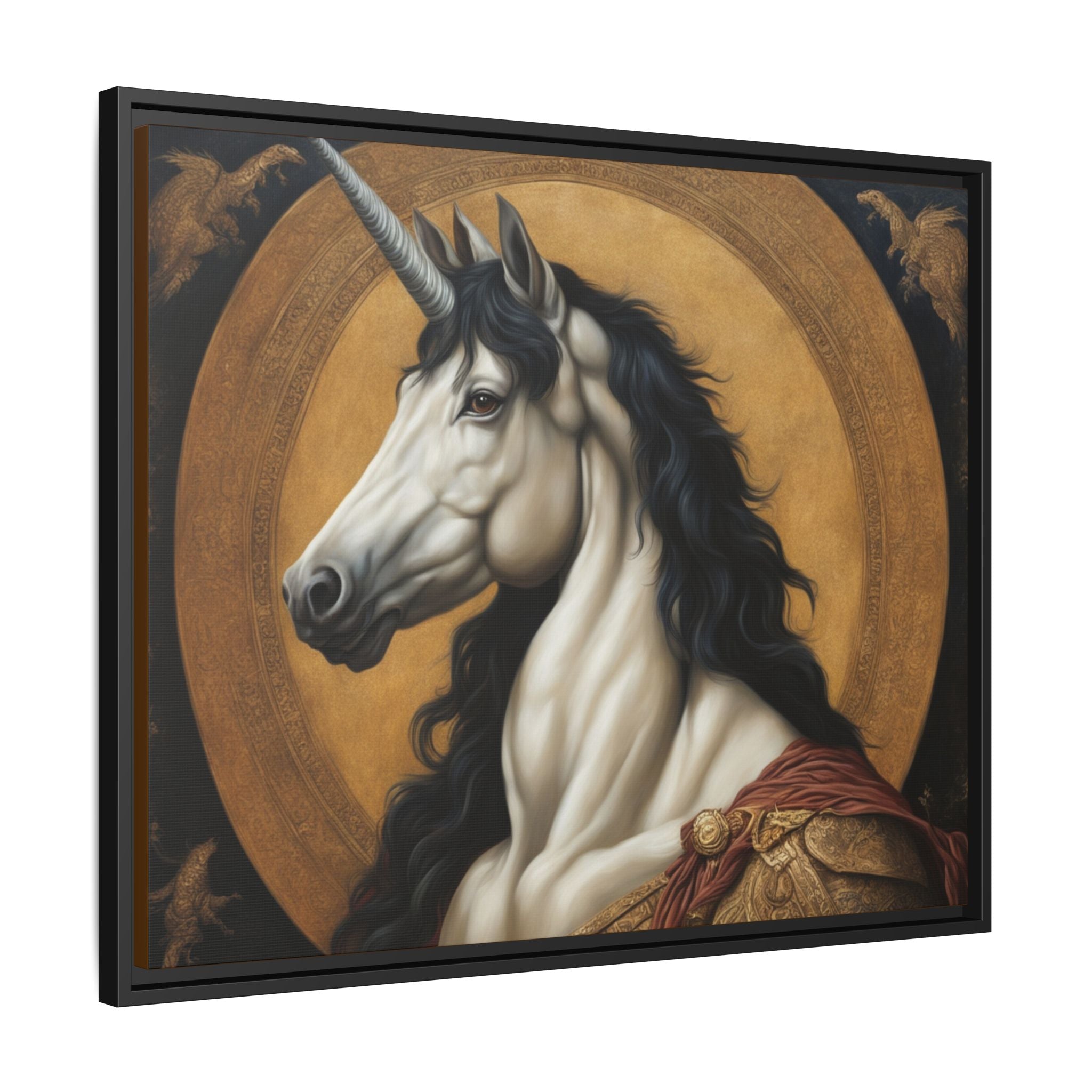 I am the Unicorn Portrait - Original Print