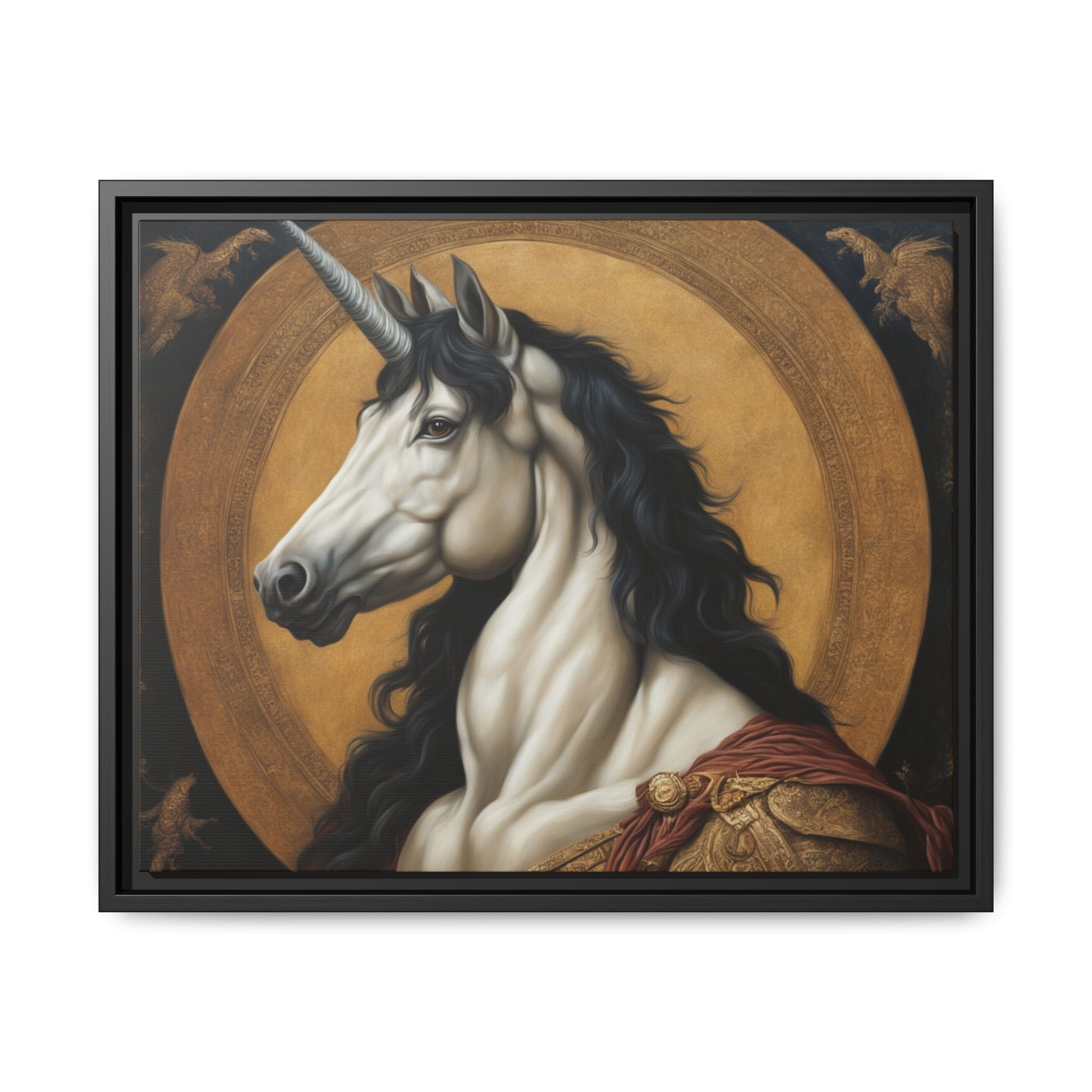 I am the Unicorn Portrait - Original Print