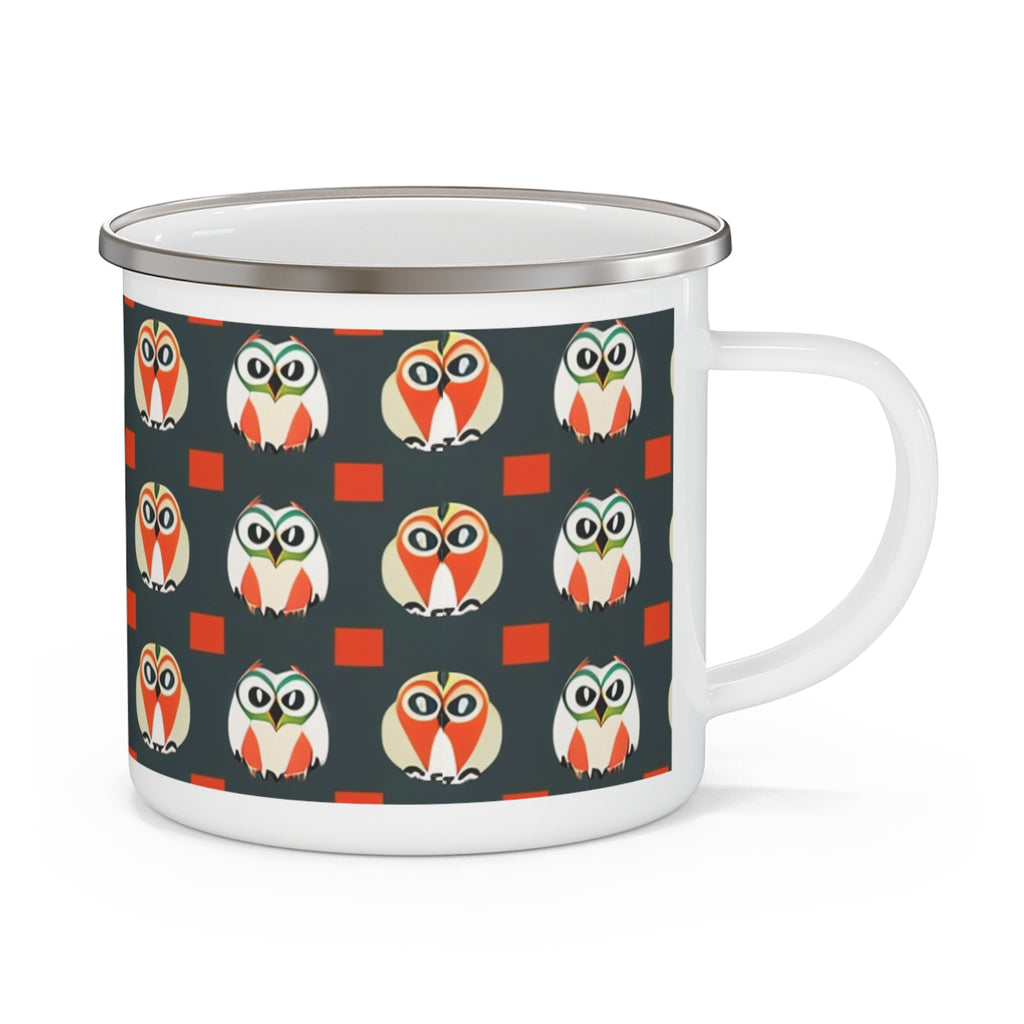 Wood Owl Camping Mug — 'Mountain God'