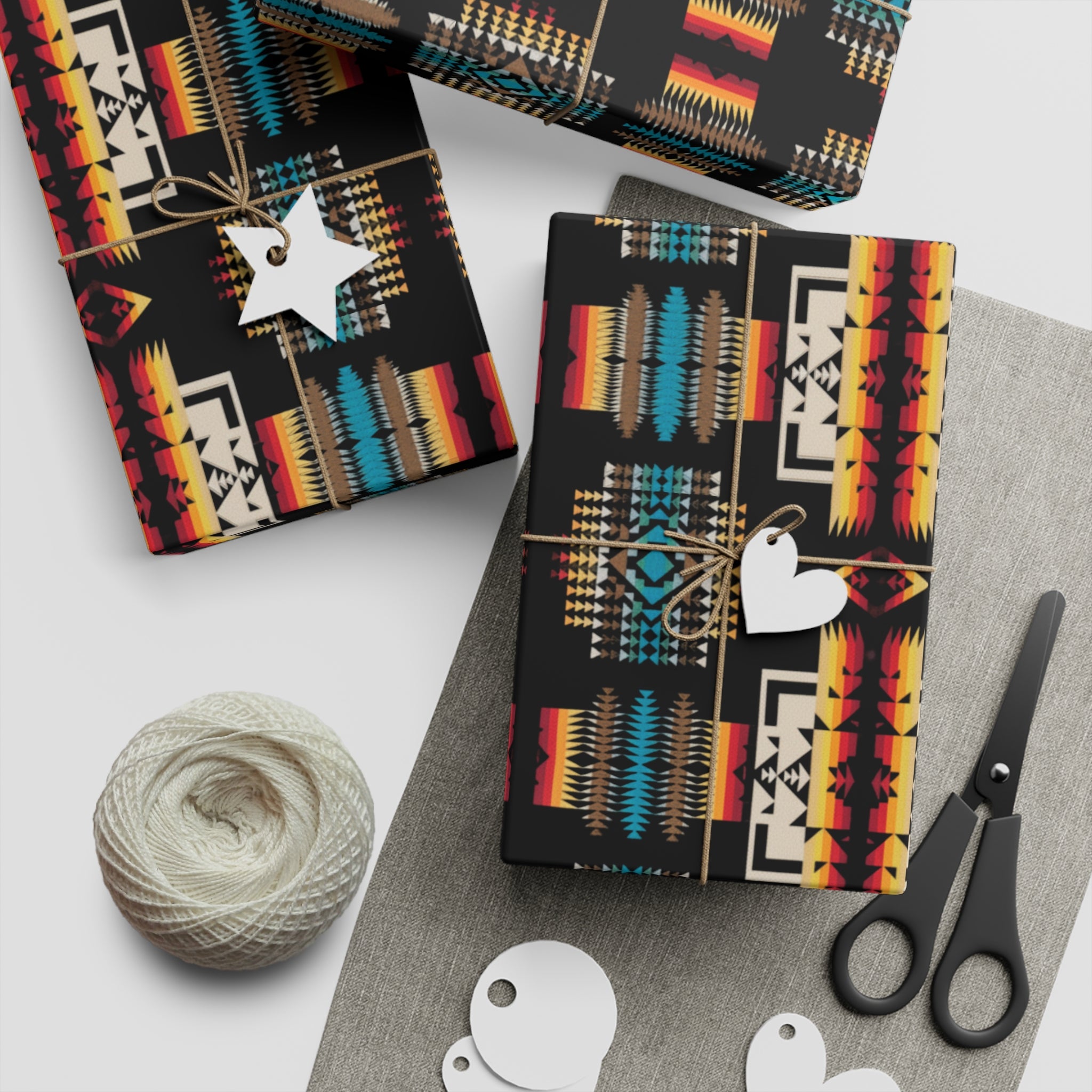 Southwest Blanket Gift Wrap Paper Sheet