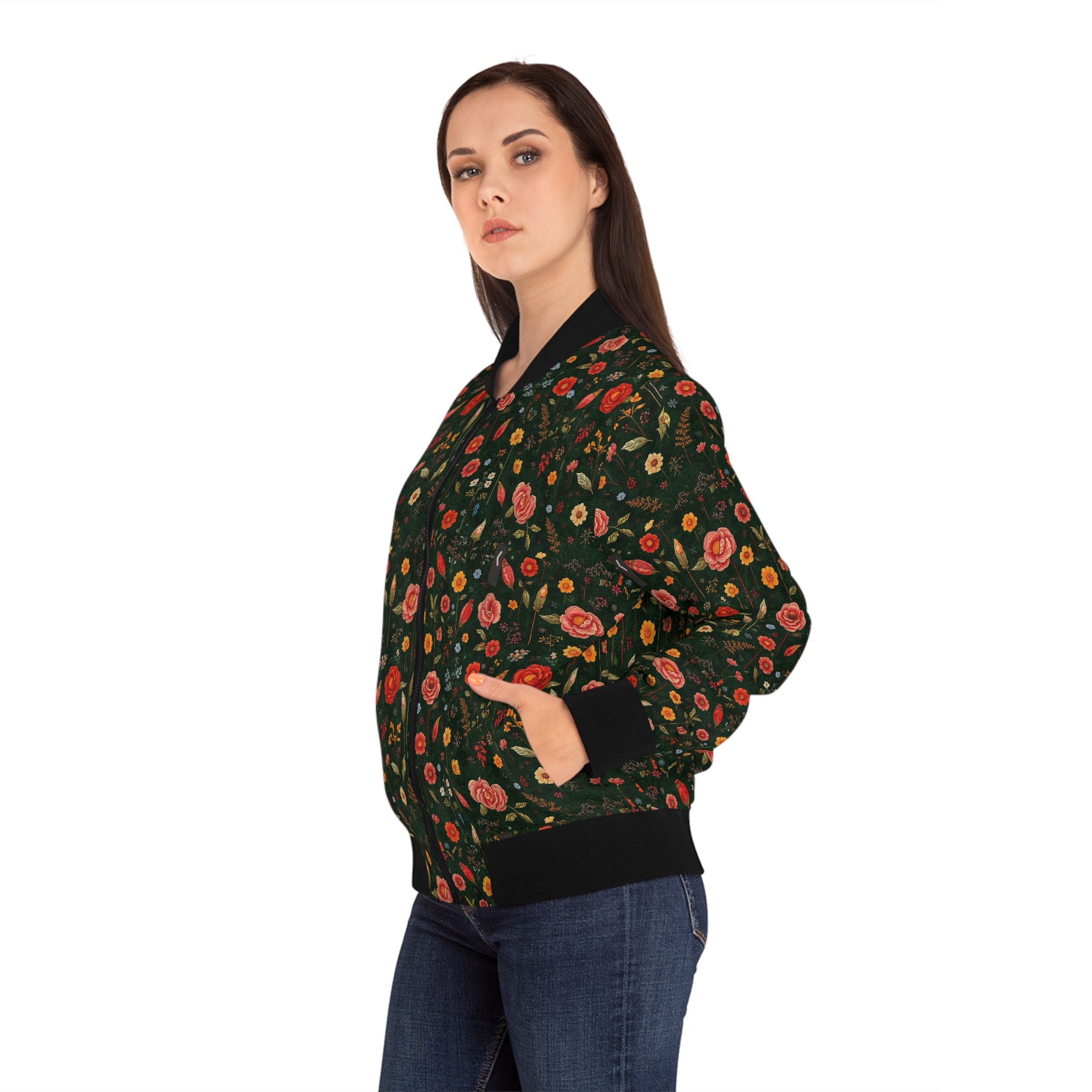 Spring Garden Bomber Jacket