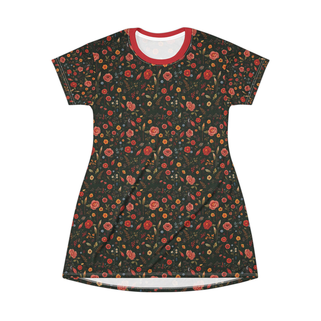 Spring Garden T-Shirt Dress