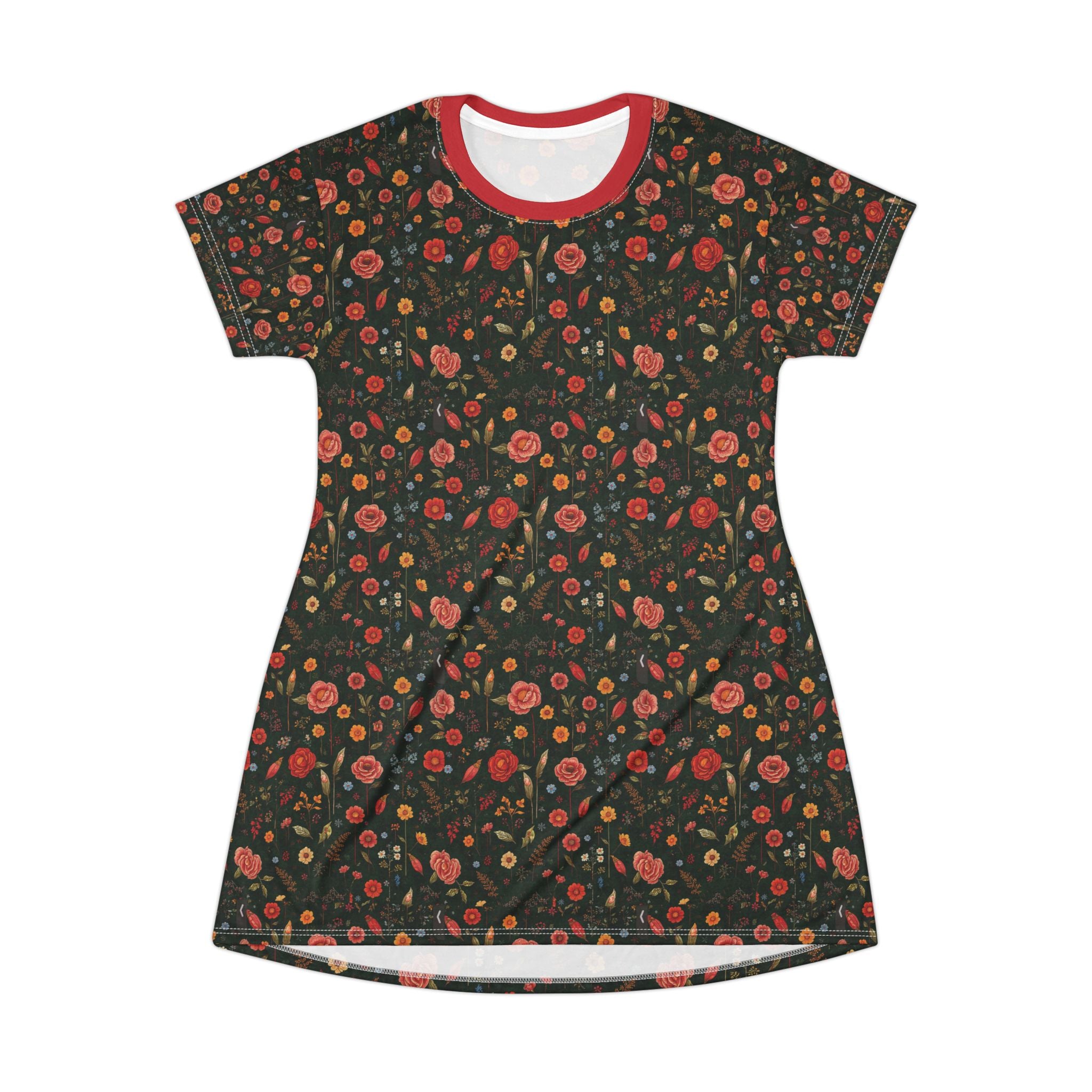 Spring Garden T-Shirt Dress