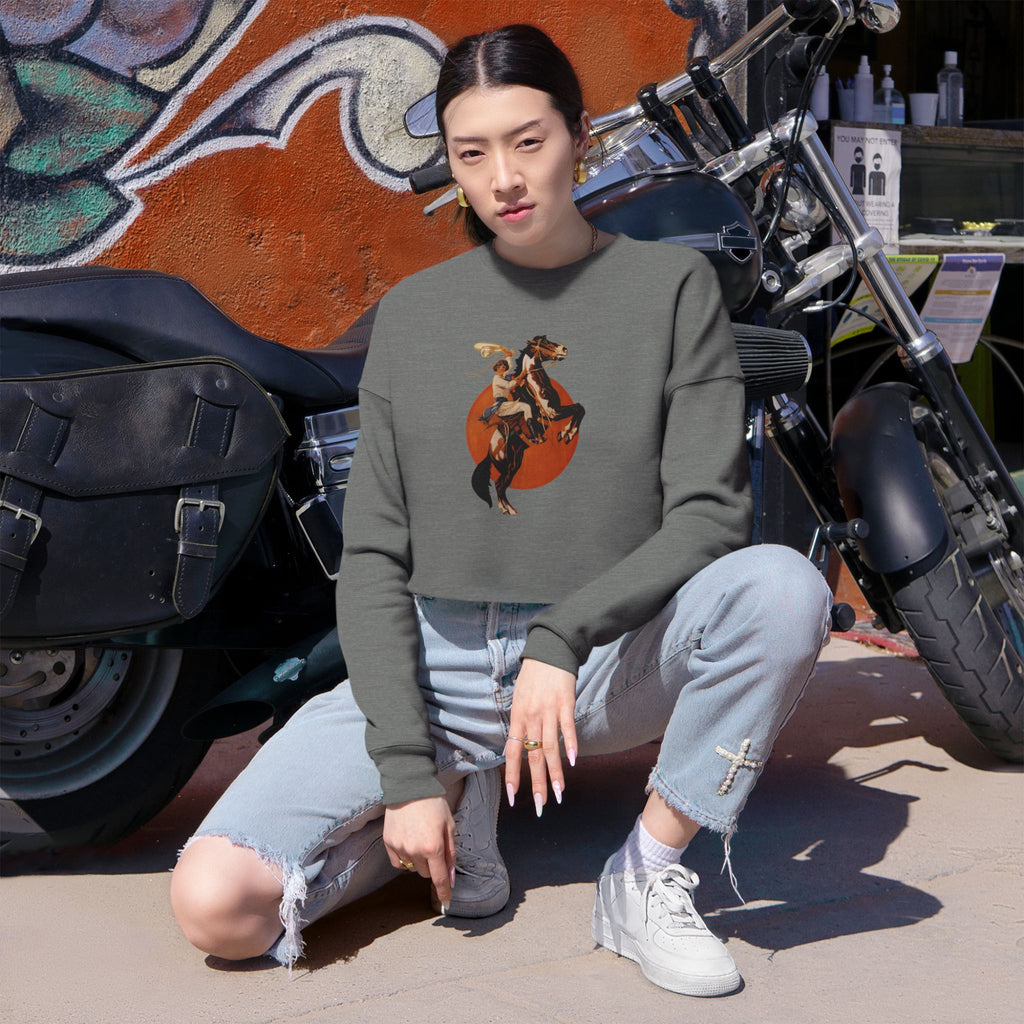 Ride ‘Em High Cropped Sweatshirt