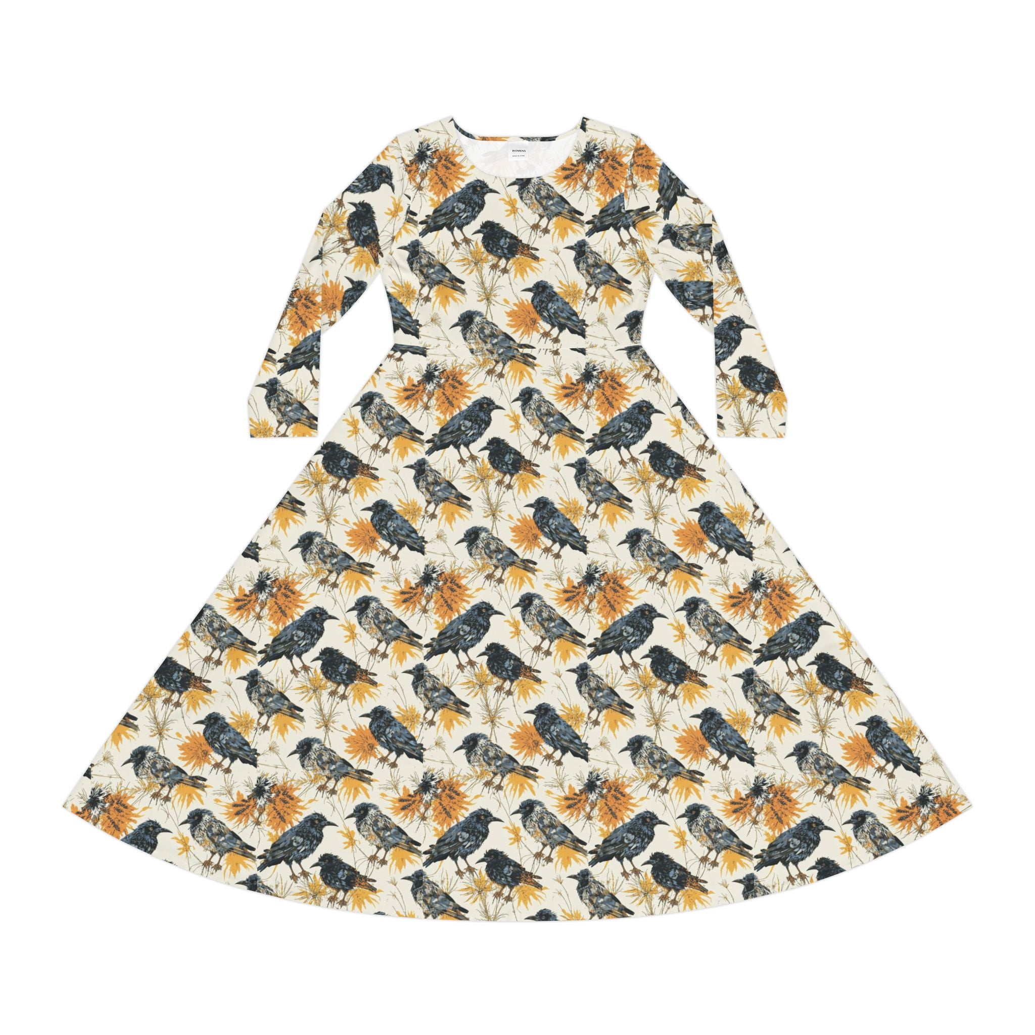 Black Birds Dress