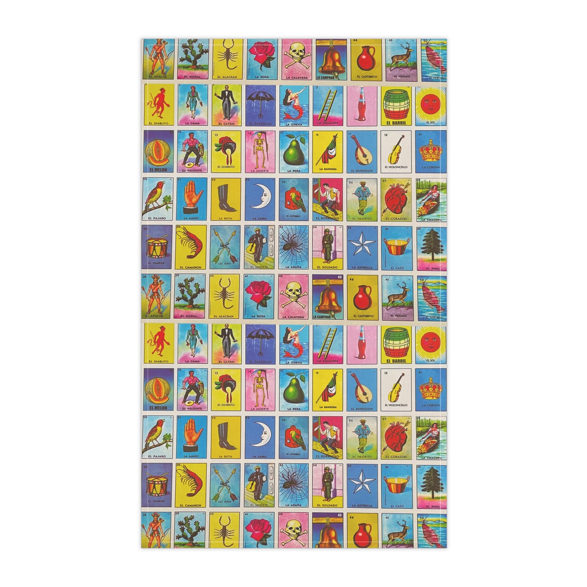 Lotería Tea Towel