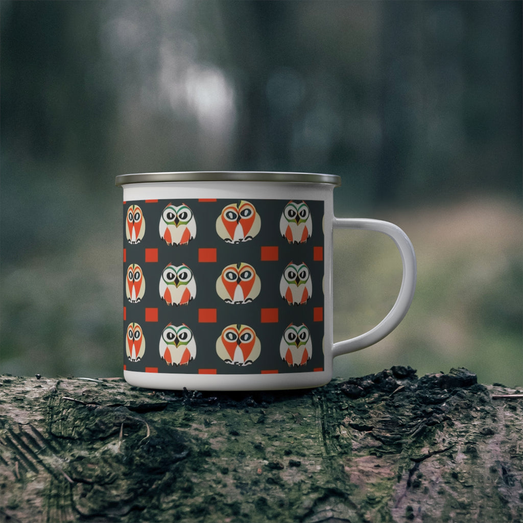 Wood Owl Camping Mug — 'Mountain God'