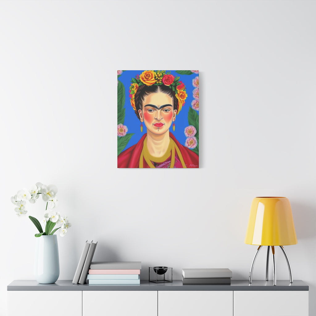 Flower Crown Frida- Original Print