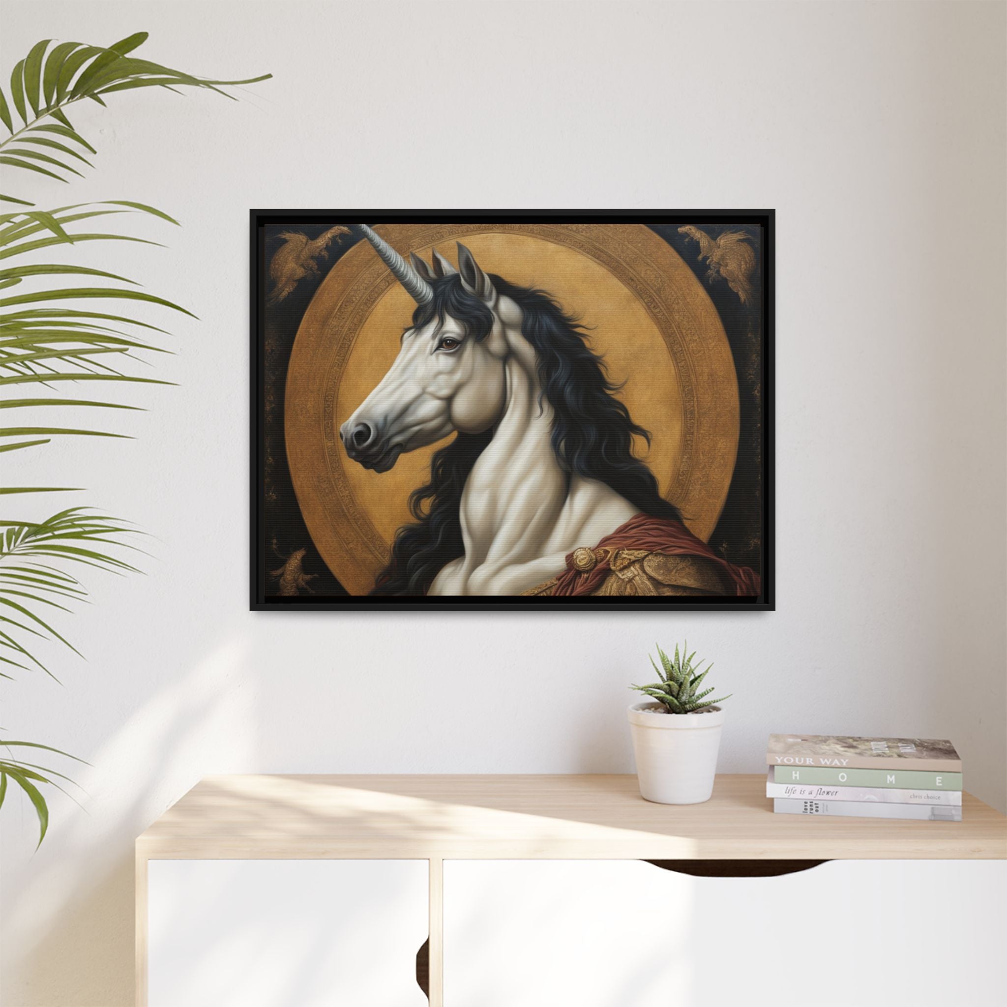 I am the Unicorn Portrait - Original Print