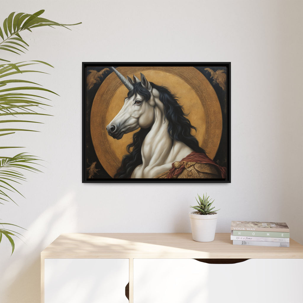 I am the Unicorn Portrait - Original Print