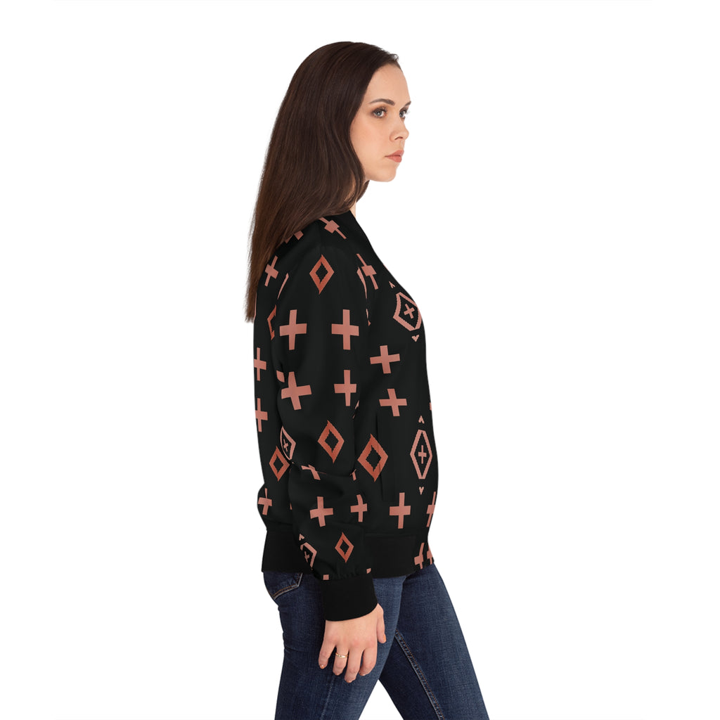 Desert Crosses Bomber Jacket