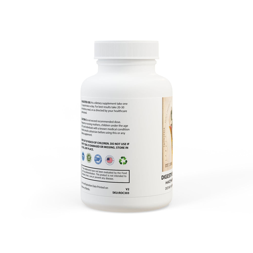 Cassiopeia Digestive Enzyme Blend Supplement (60 Capsules)