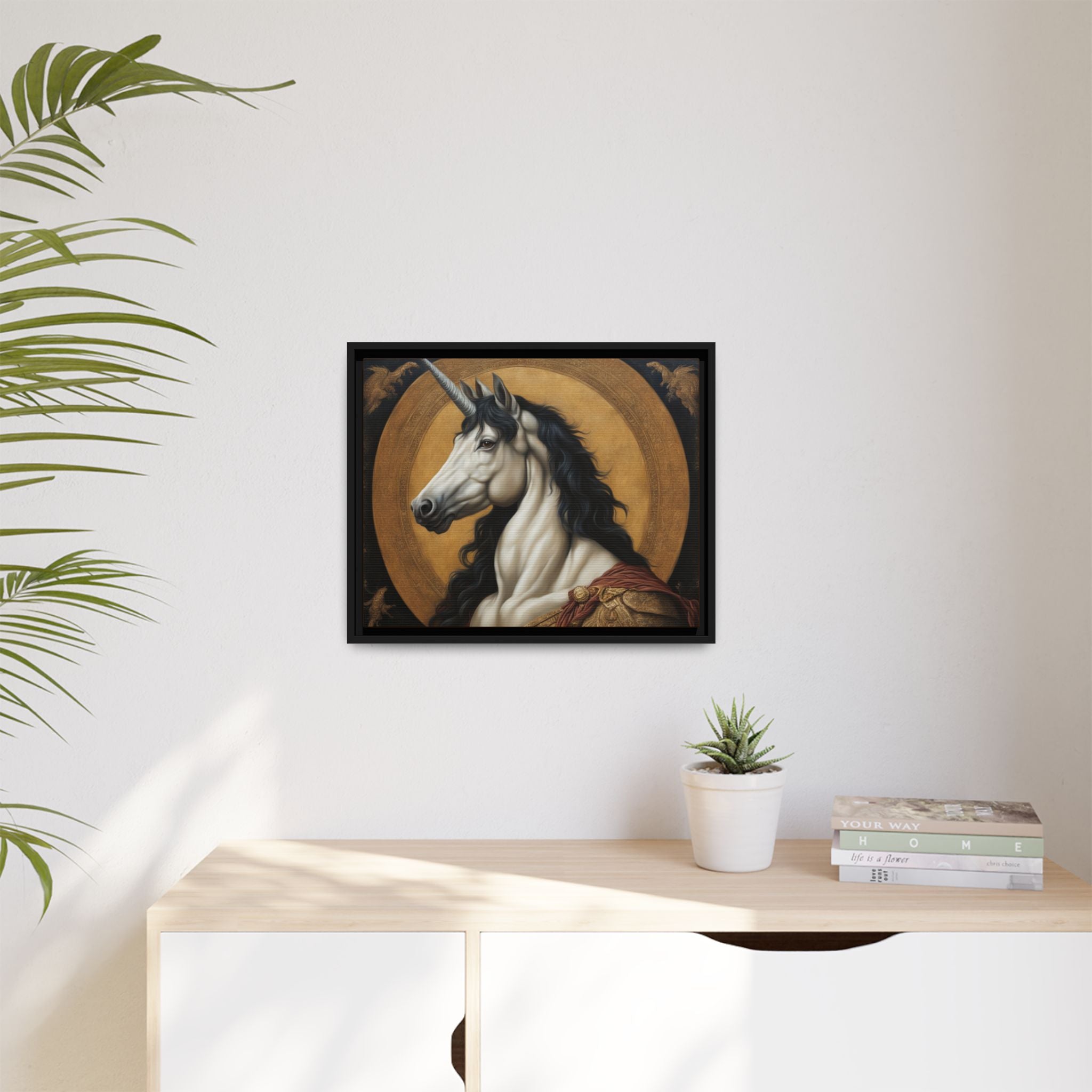 I am the Unicorn Portrait - Original Print