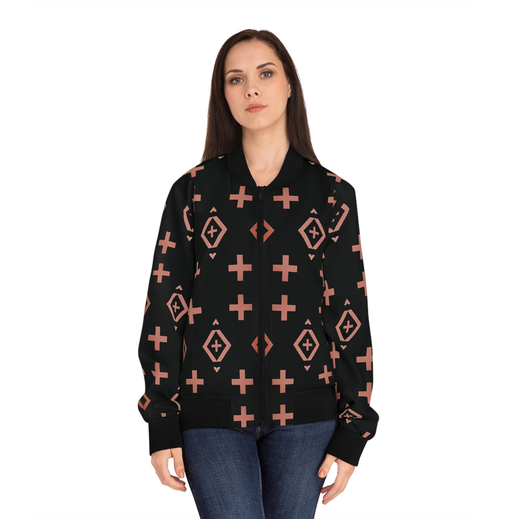 Desert Crosses Bomber Jacket