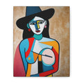 Naked Cowgirl Portrait — Original Print