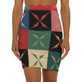 Tiles Pencil Skirt