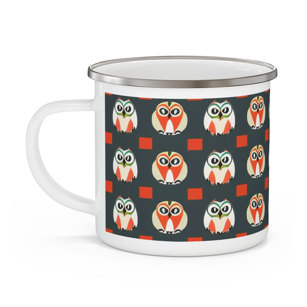 Wood Owl Camping Mug — 'Mountain God'
