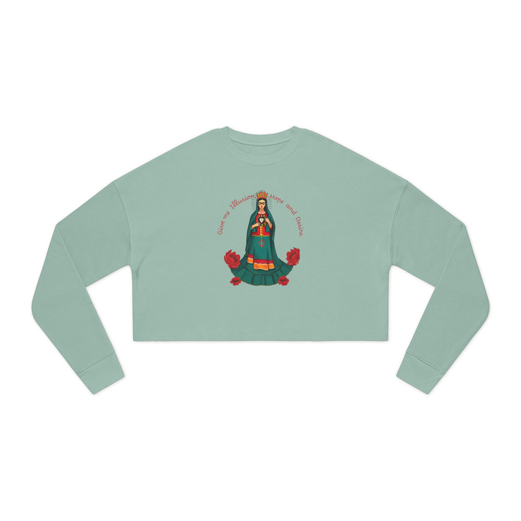 Illusion, Hope, Desire Cropped Sweatshirt