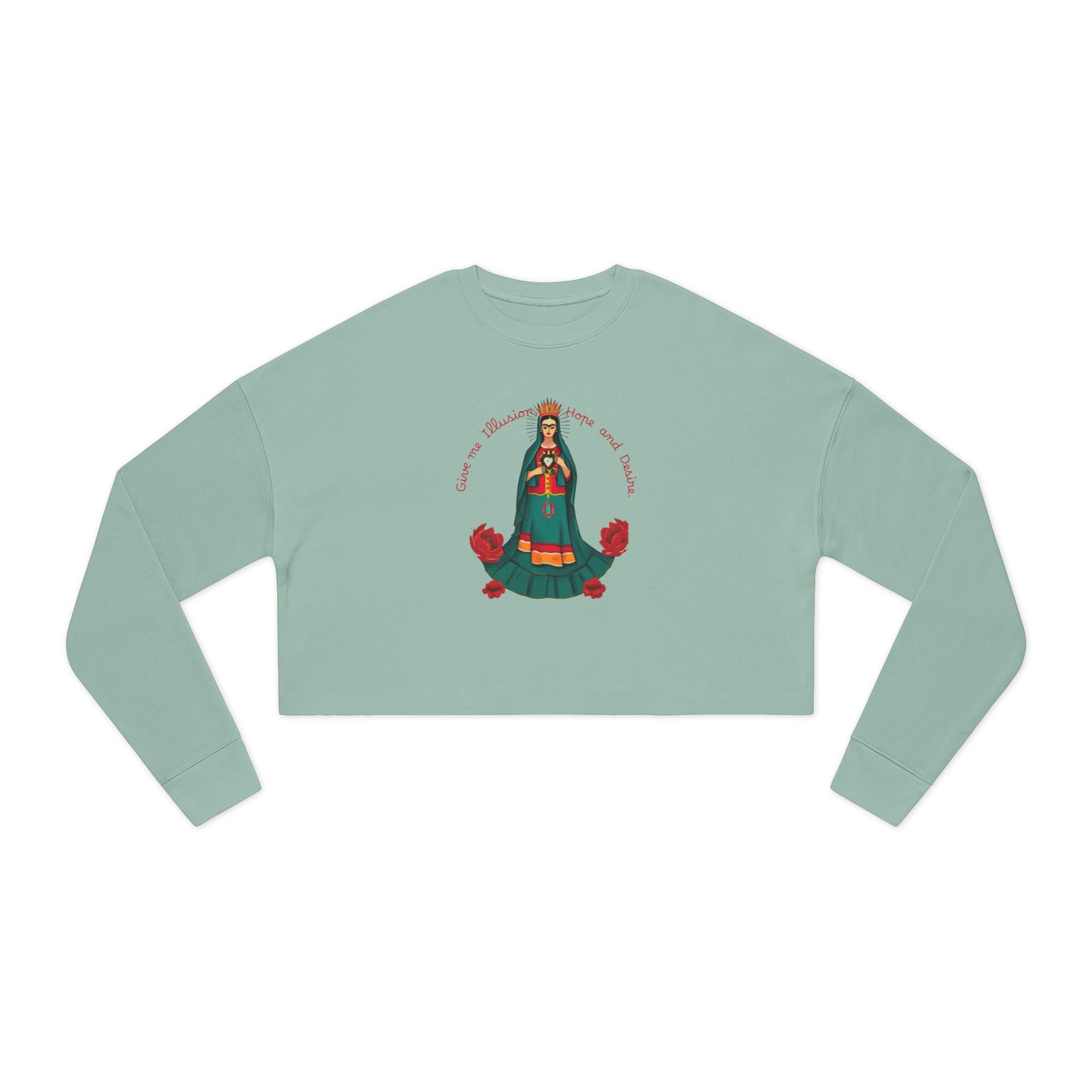 Illusion, Hope, Desire Cropped Sweatshirt