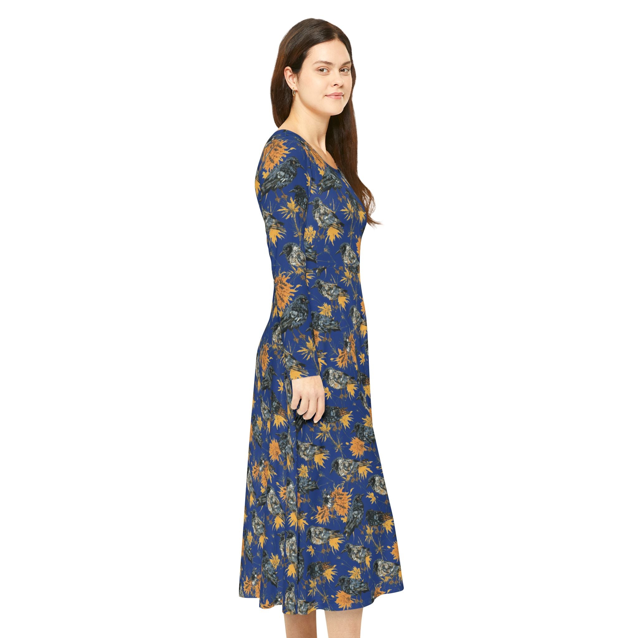 Black Birds Dress