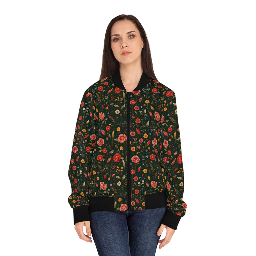 Spring Garden Bomber Jacket