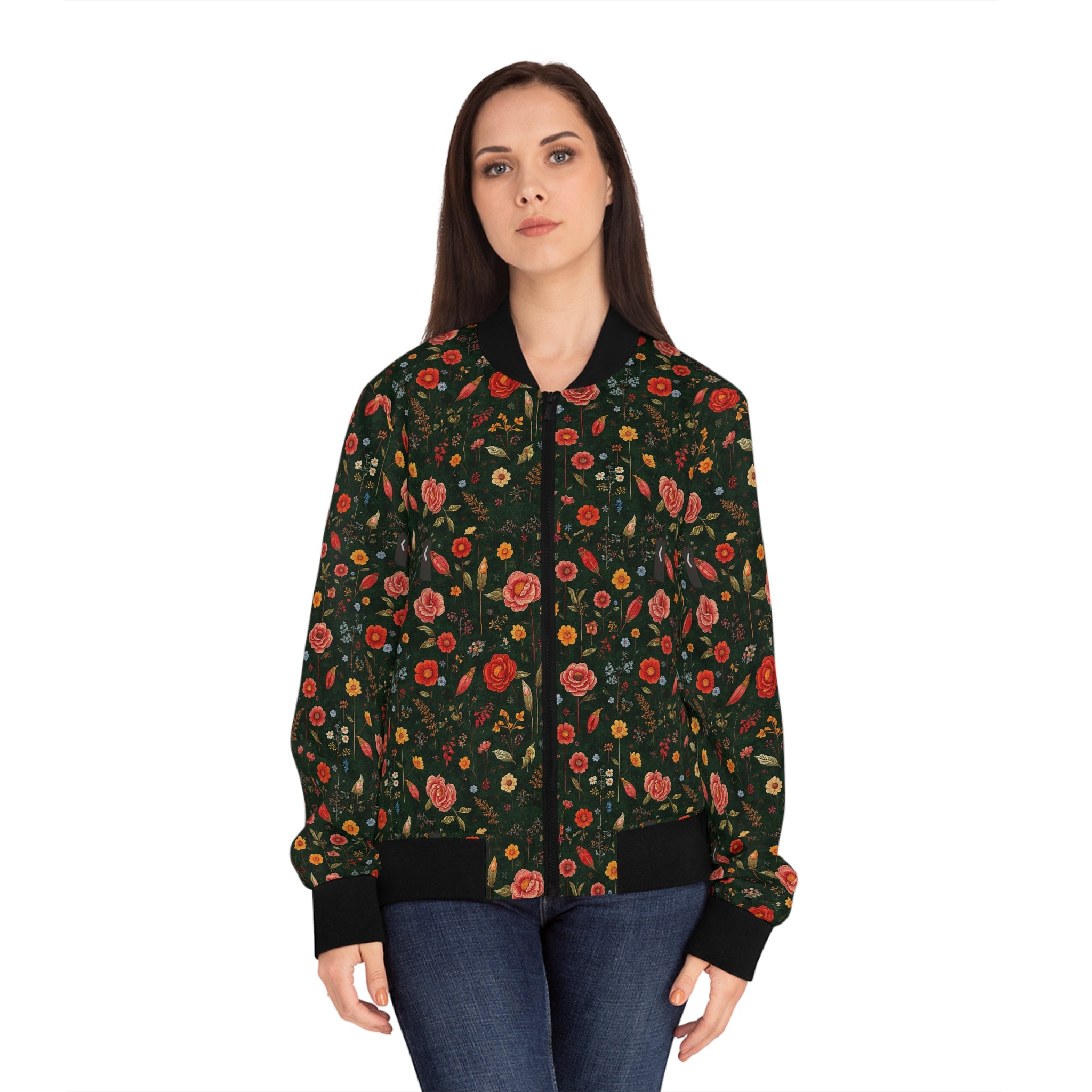 Spring Garden Bomber Jacket