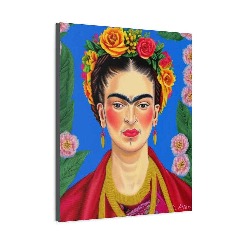 Flower Crown Frida- Original Print