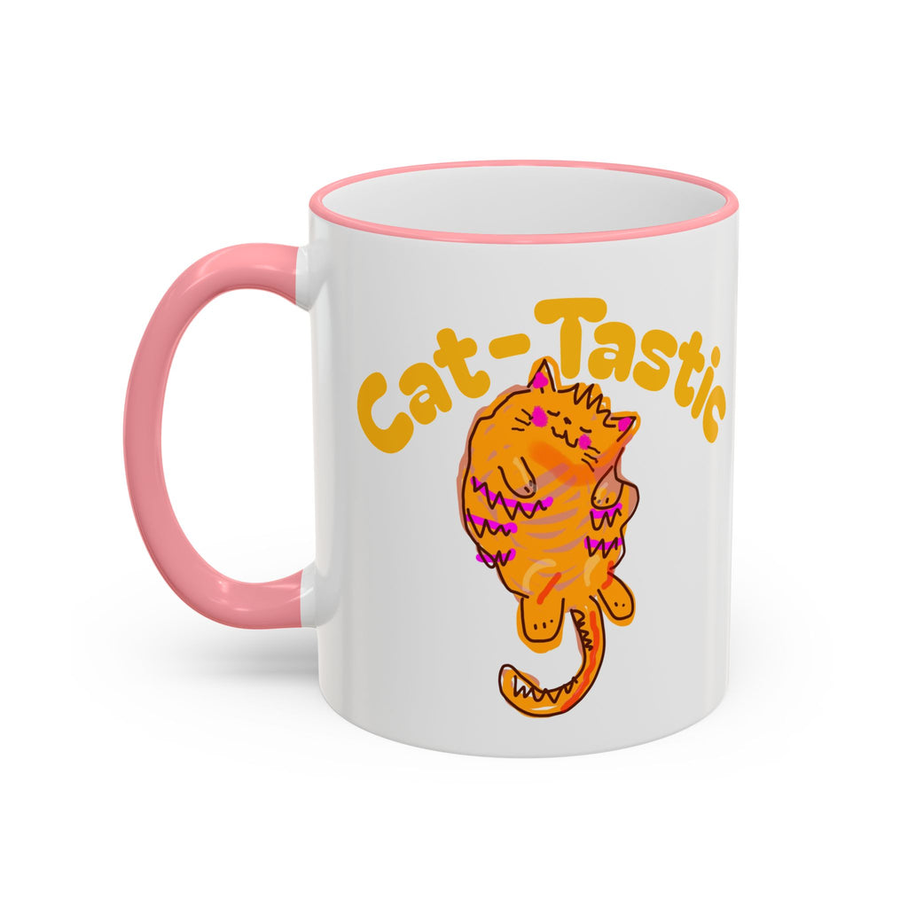 Cat-Tastic Mug — Cute Orange Cat Coffee Cup (11oz/15oz)