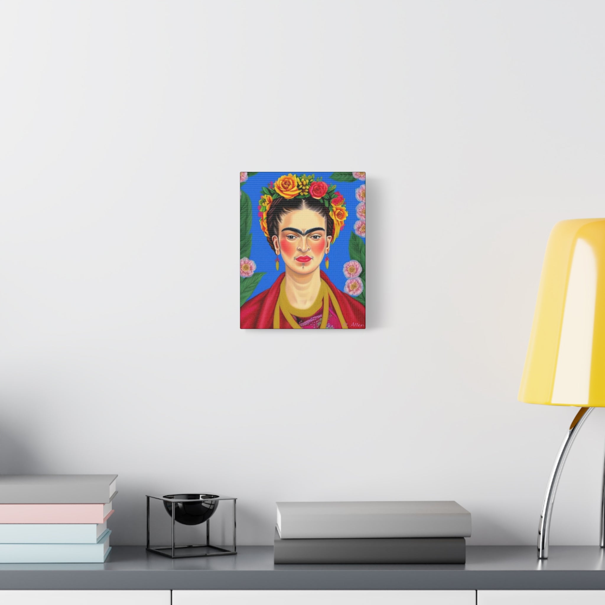 Flower Crown Frida- Original Print