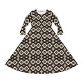 Black Southwest Blanket Dress