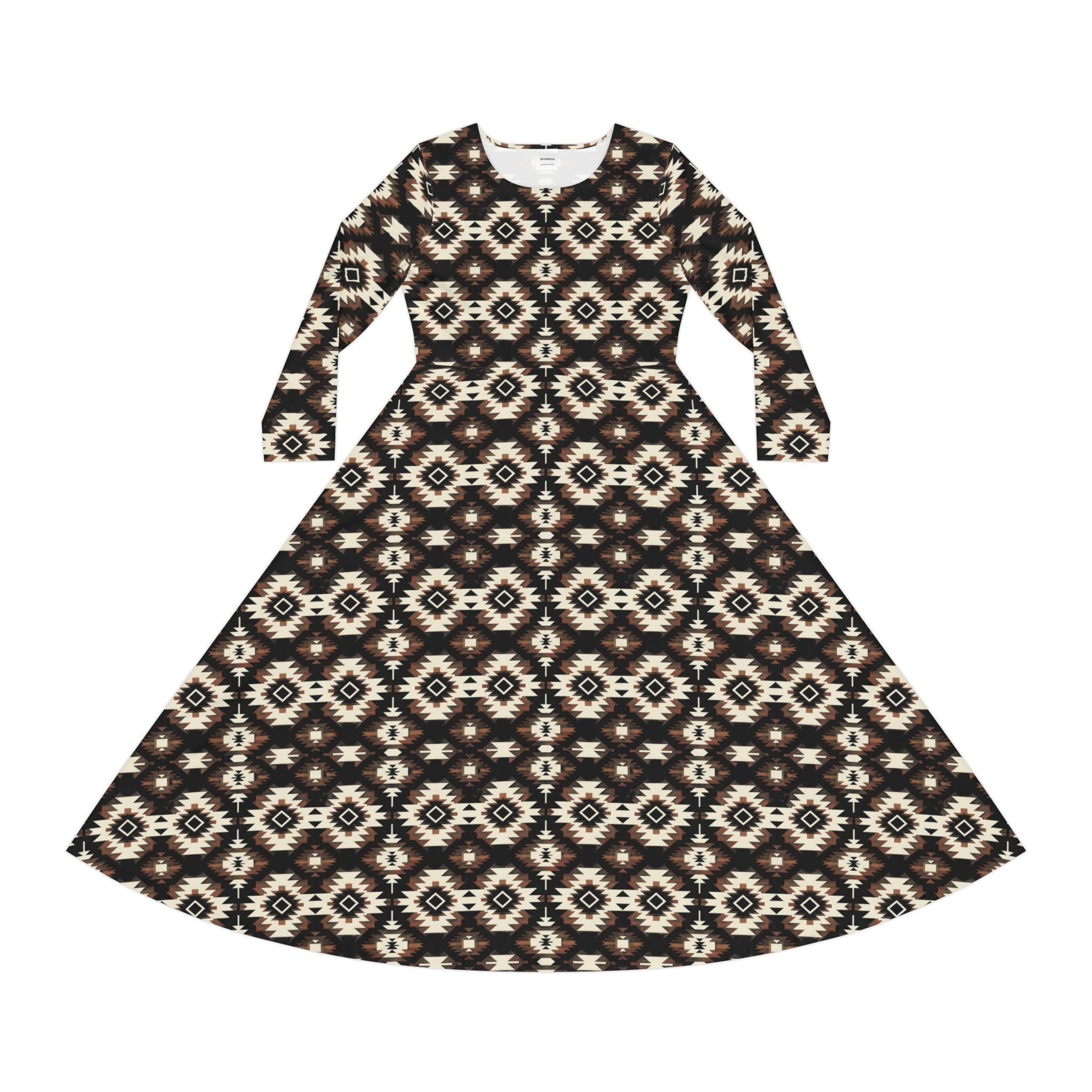 Black Southwest Blanket Dress
