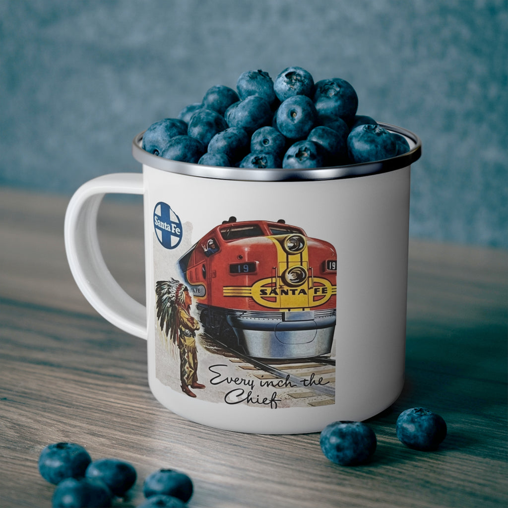 Nostalgia Santa Fe Chief Camping Mug