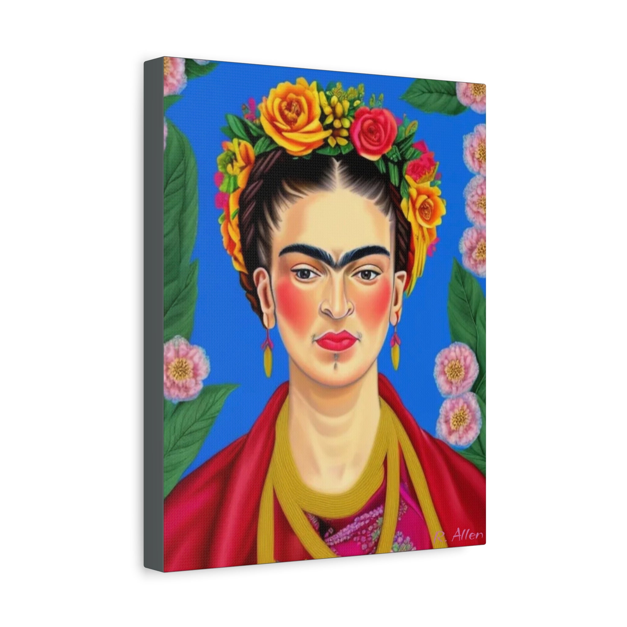 Flower Crown Frida- Original Print
